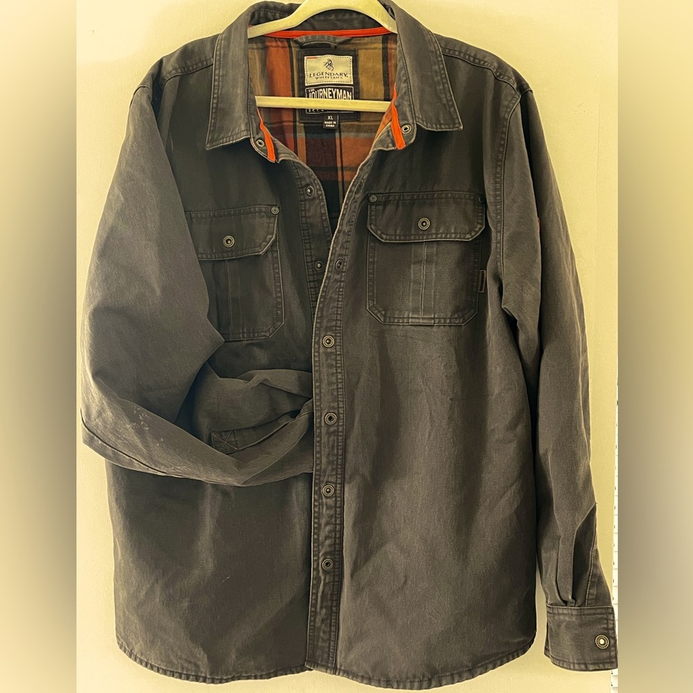 Legendary Whitetails - JOURNEYMAN FLANNEL LINED SHIRT JACKET - XL - Tobacco